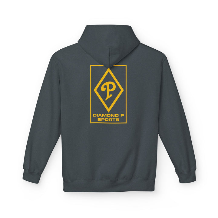 Revelry1 Vintage Diamond P Drag Racing Hoodie – Unisex Retro Motorsports Sweatshirt