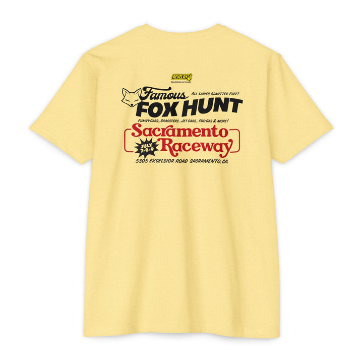 Revelry1 Sacramento Raceway Fox Hunt Jersey T-Shirt [Unisex]
