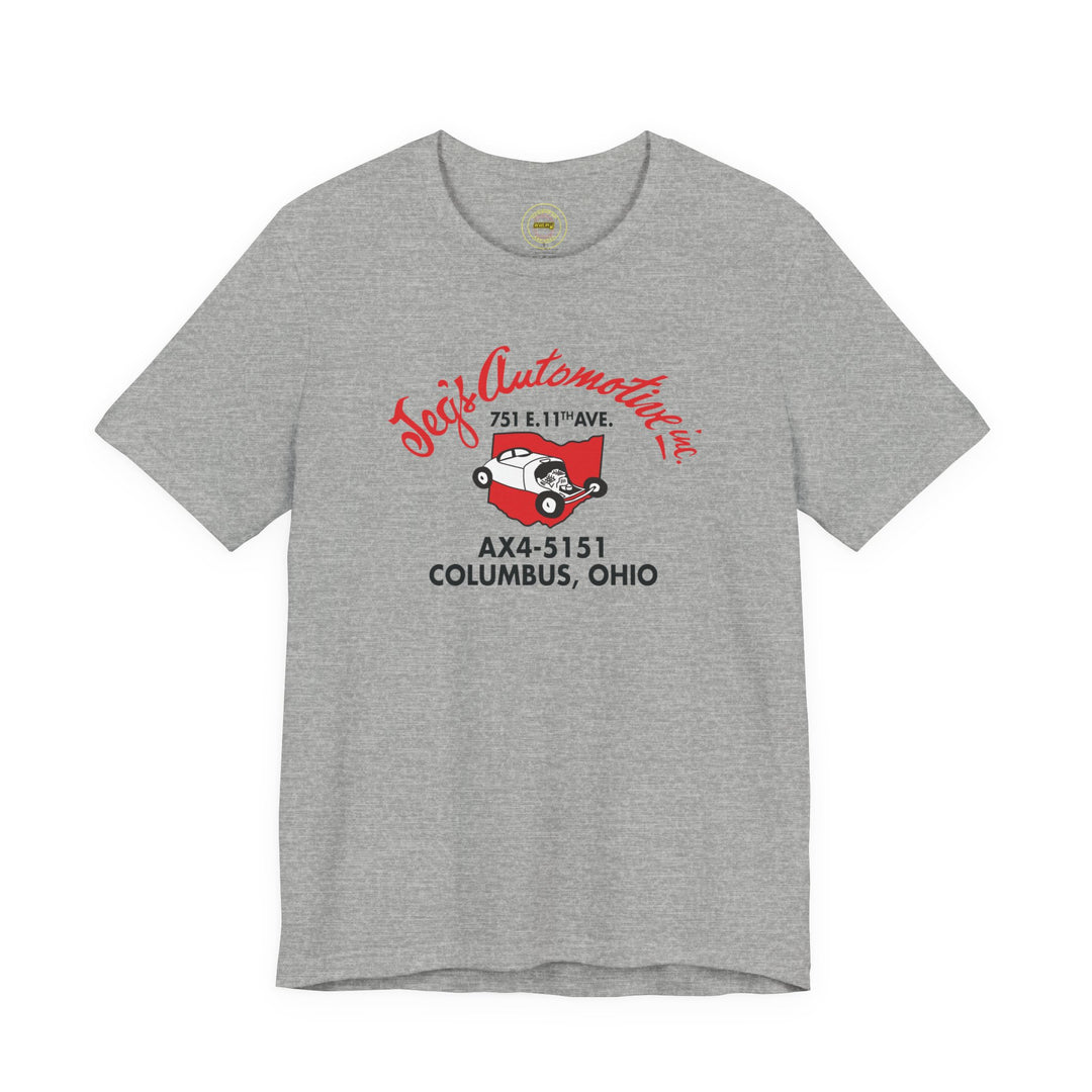 Revelry1 Vintage JEGS “First Sign” T-Shirt – Classic Columbus Racing Heritage Tee