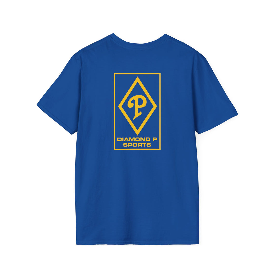 Vintage Diamond P Drag Racing Tee by Revelry1 – Unisex Softstyle Retro Motorsports Shirt