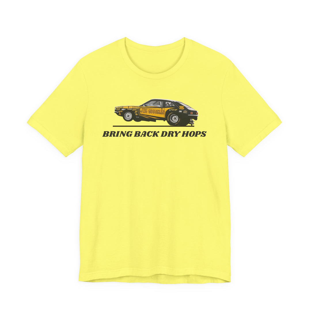 Bring Back Dry Hops Drag Racing T-Shirt – Vintage Motorsport Graphic Tee