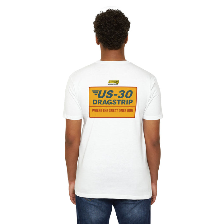 Revelry1 Vintage U.S 30 Dragstrip Jersey T-Shirt [Unisex]