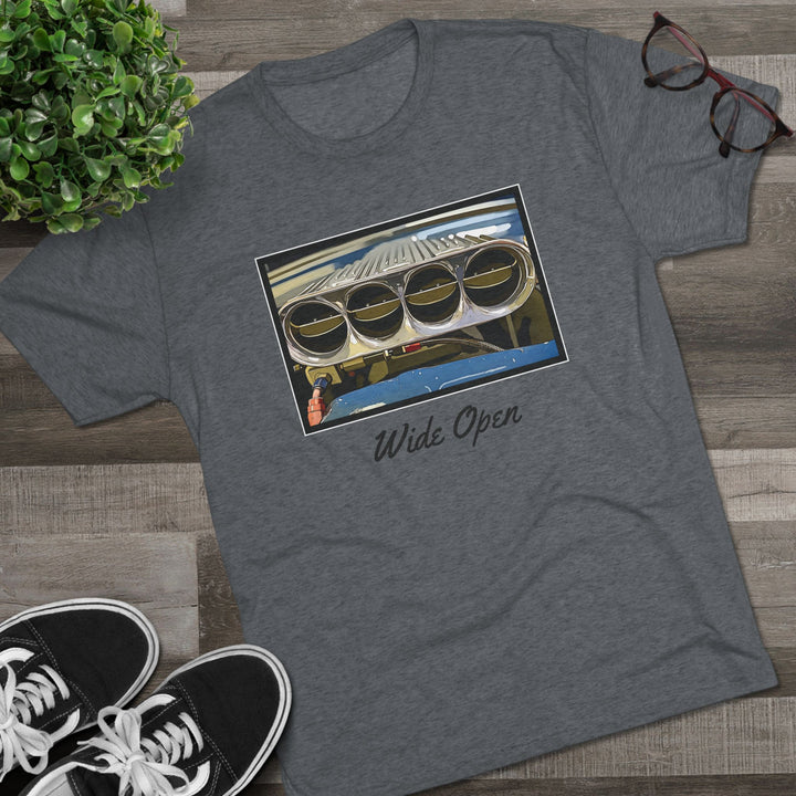 Revelry1 Wide Open Tri-Blend T-Shirt [Unisex]