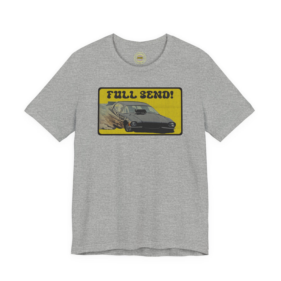 Revelry1 Full Send Funny Car T-Shirt | Vintage Nitro Drag Racing Tee