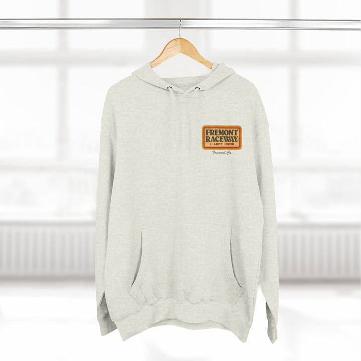 Revelry1 Vintage Fremont Raceway Soft Three-Panel Fleece Hoodie [Unisex]