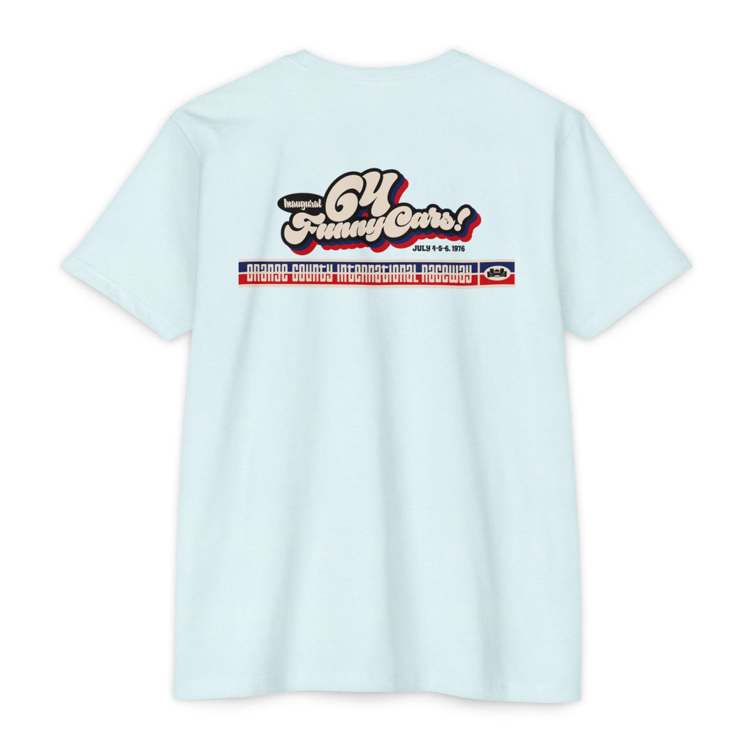 Revelry1 Vintage OCIR 64-Funny Car Race Jersey T-Shirt [Unisex]