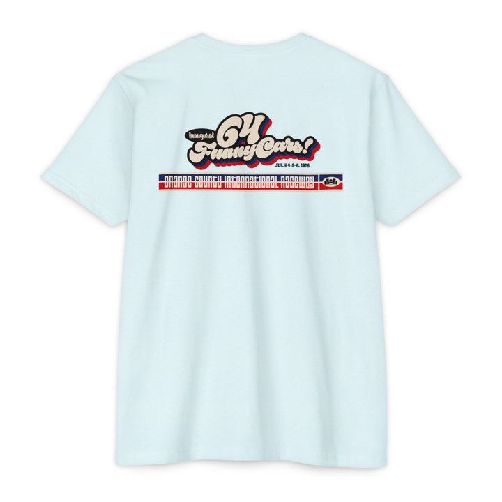 Revelry1 Vintage OCIR 64-Funny Car Race Jersey T-Shirt [Unisex]