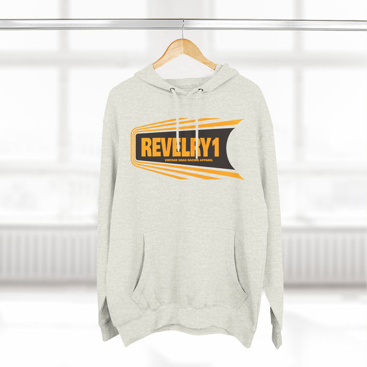 Revelry1 Retro Racing Hoodie — Vintage Speed Graphic Pullover