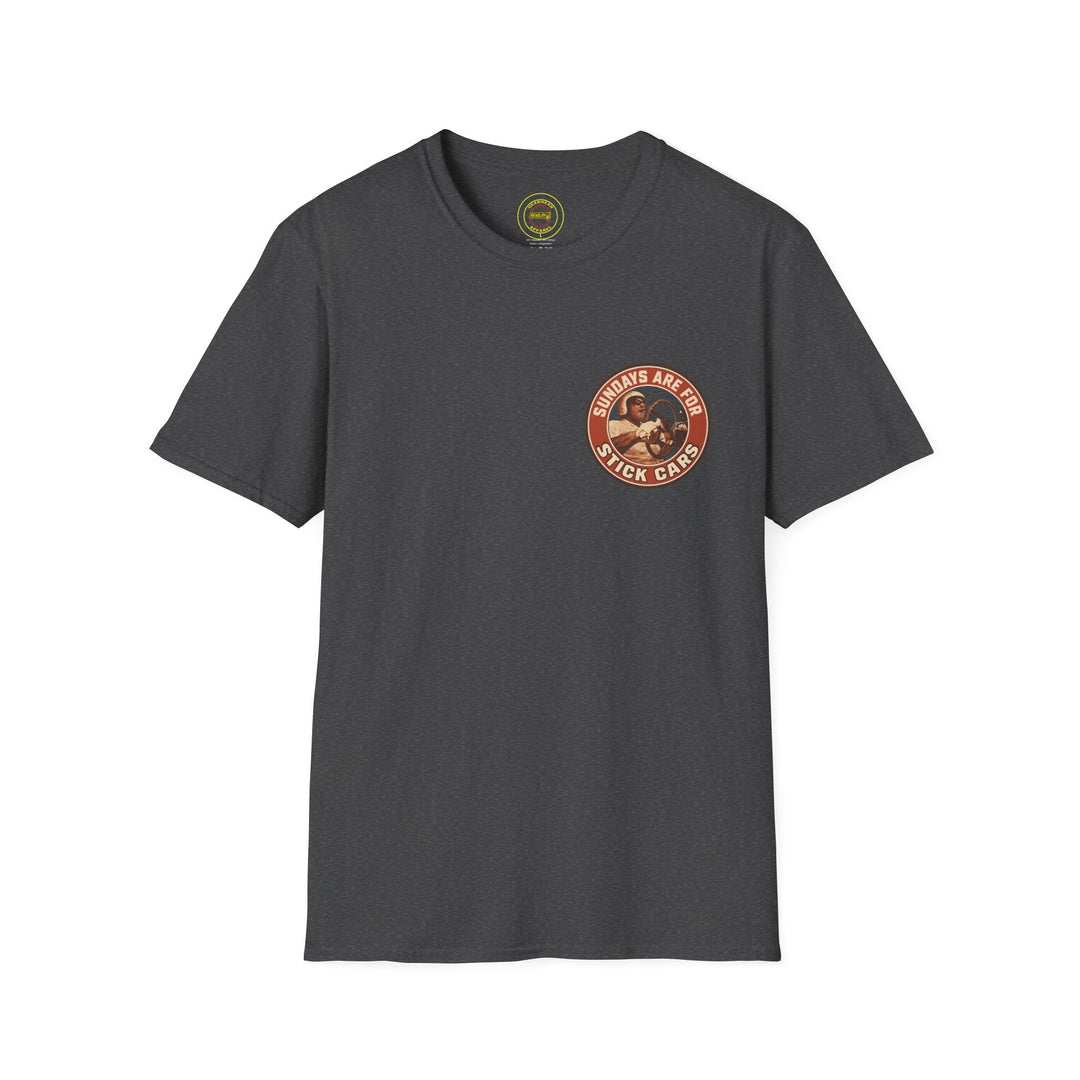 Revelry1 Sundays Are For Stick Cars Softstyle T-Shirt [Unisex]