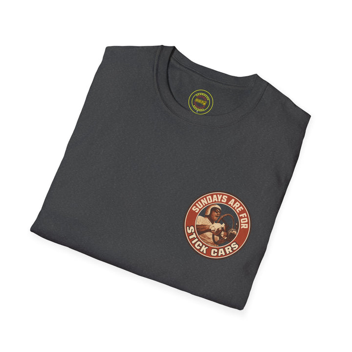 Revelry1 Sundays Are For Stick Cars Softstyle T-Shirt [Unisex]