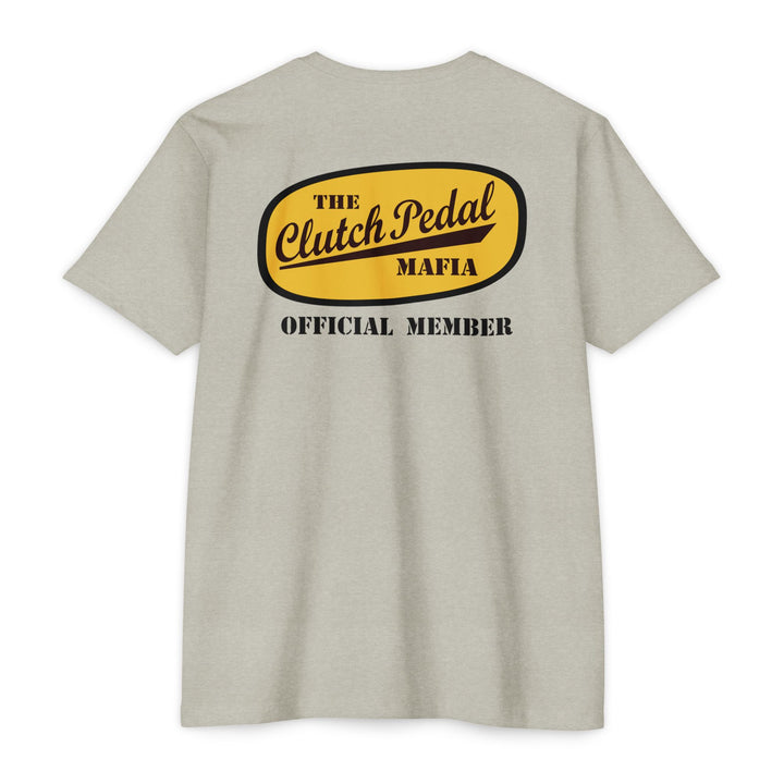 Revelry1 “Clutch Pedal Mafia” Vintage Logo Jersey T-Shirt for Stick Car Lovers