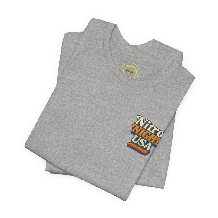 Revelry1 Vintage Funny Car Drag Racing “In the Beams” Jersey T-Shirt