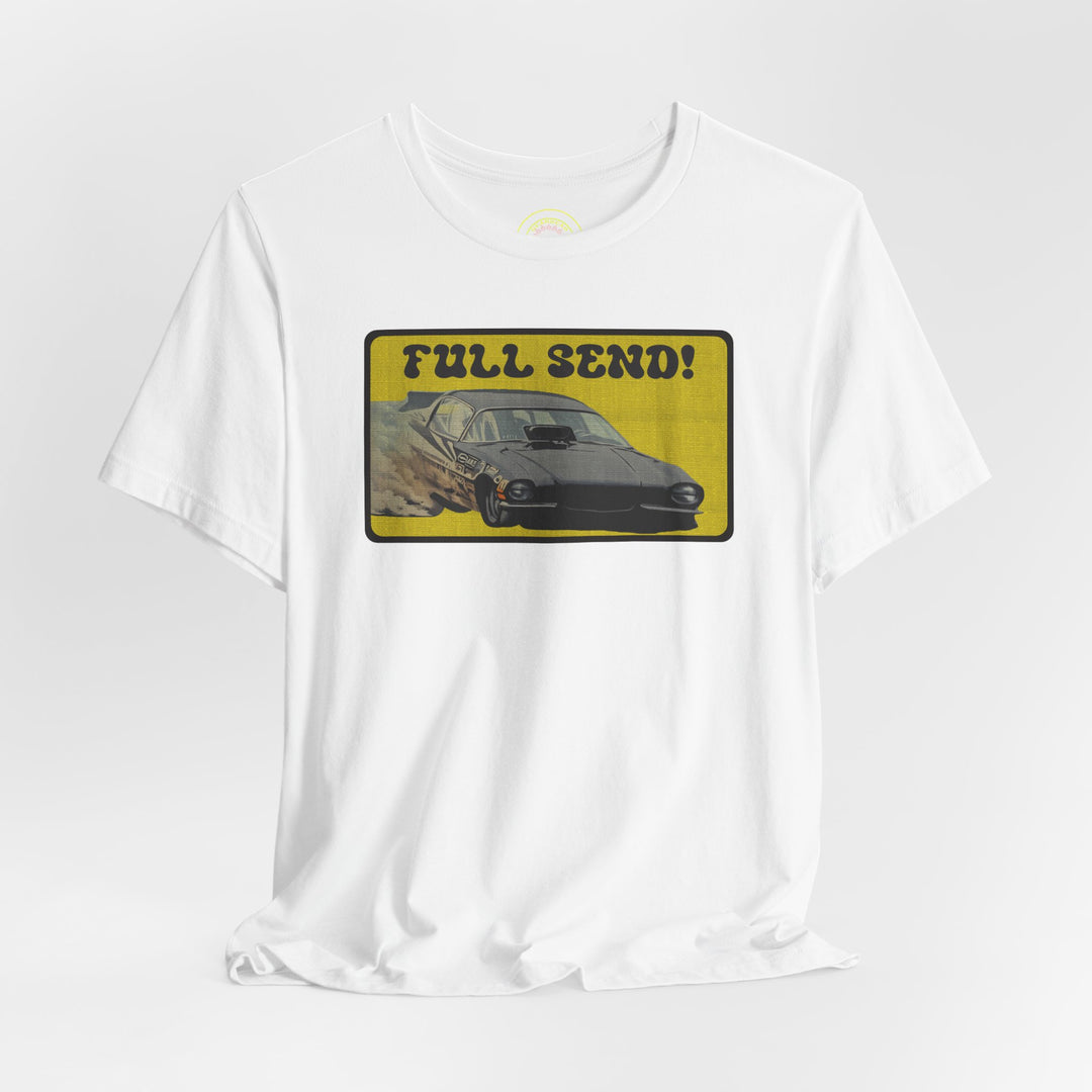 Revelry1 Full Send Funny Car T-Shirt | Vintage Nitro Drag Racing Tee
