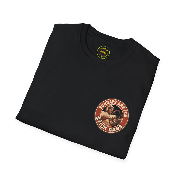 Revelry1 Sundays Are For Stick Cars Softstyle T-Shirt [Unisex]