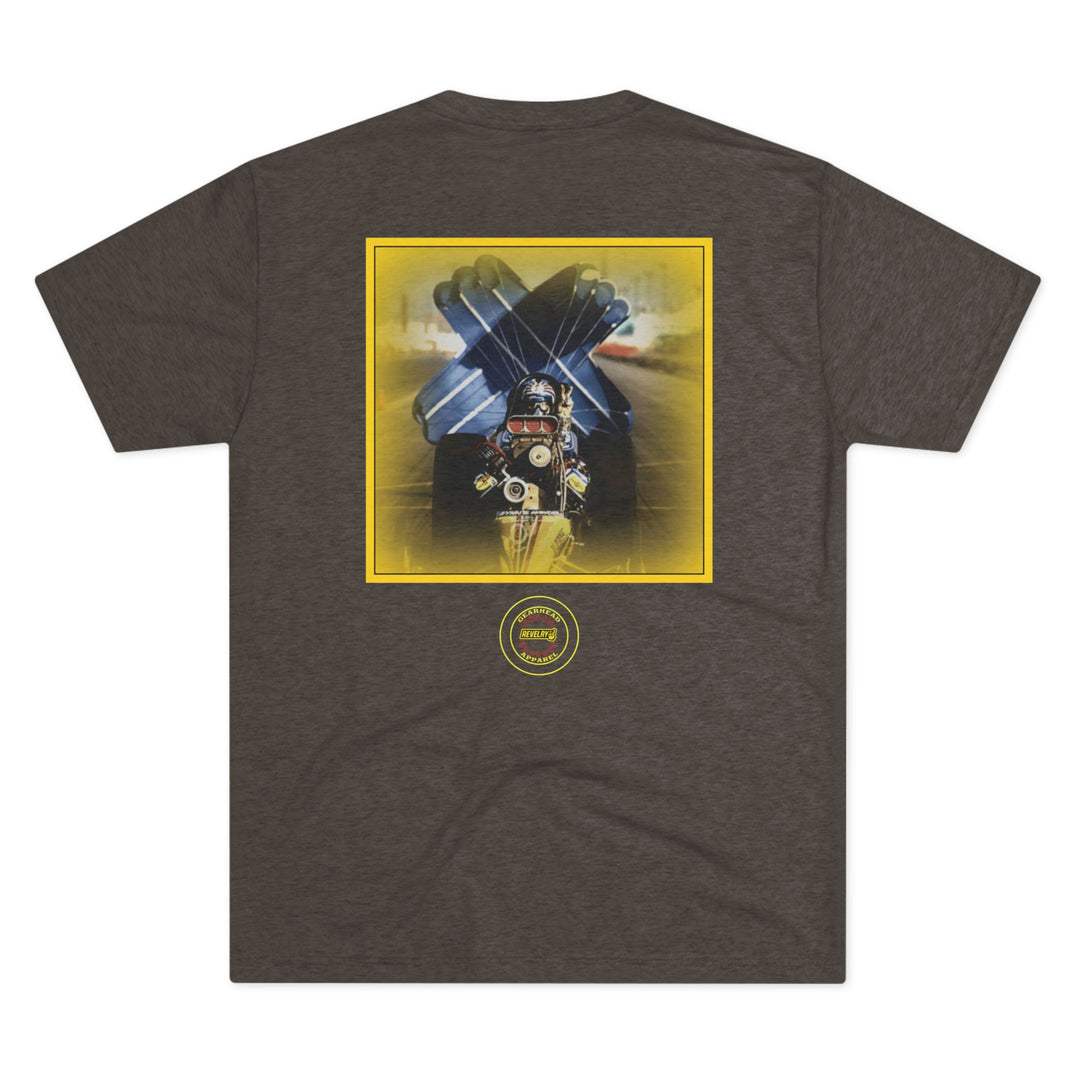 Revelry1 Peace & Racing Tri-Blend T-Shirt [Unisex]