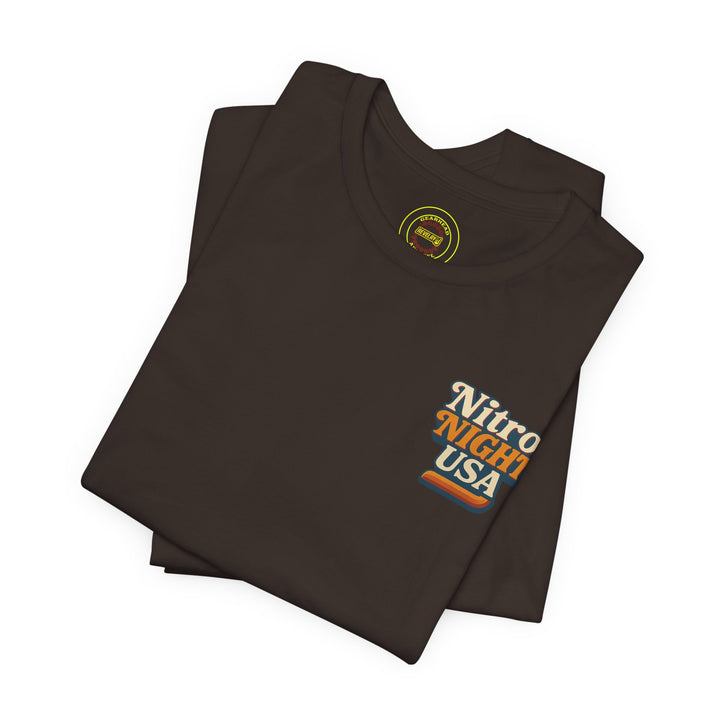 Revelry1 Vintage Funny Car Drag Racing “In the Beams” Jersey T-Shirt