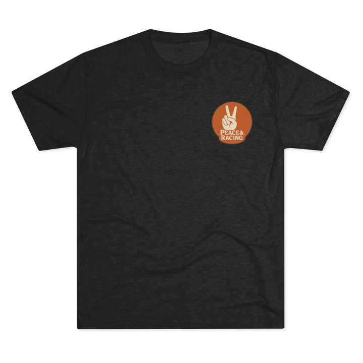 Revelry1 Peace & Racing Tri-Blend T-Shirt [Unisex]