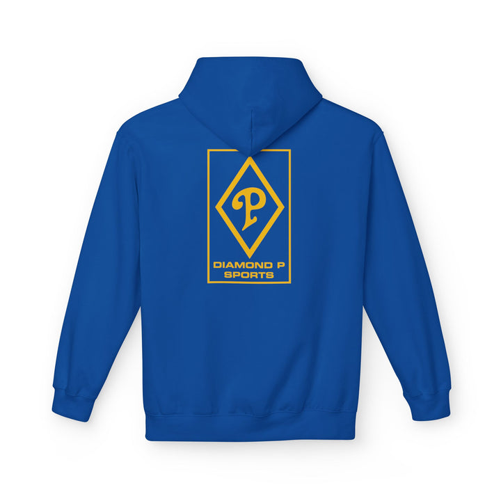 Revelry1 Vintage Diamond P Drag Racing Hoodie – Unisex Retro Motorsports Sweatshirt