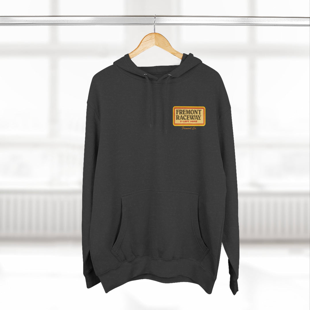 Revelry1 Vintage Fremont Raceway Soft Three-Panel Fleece Hoodie [Unisex]