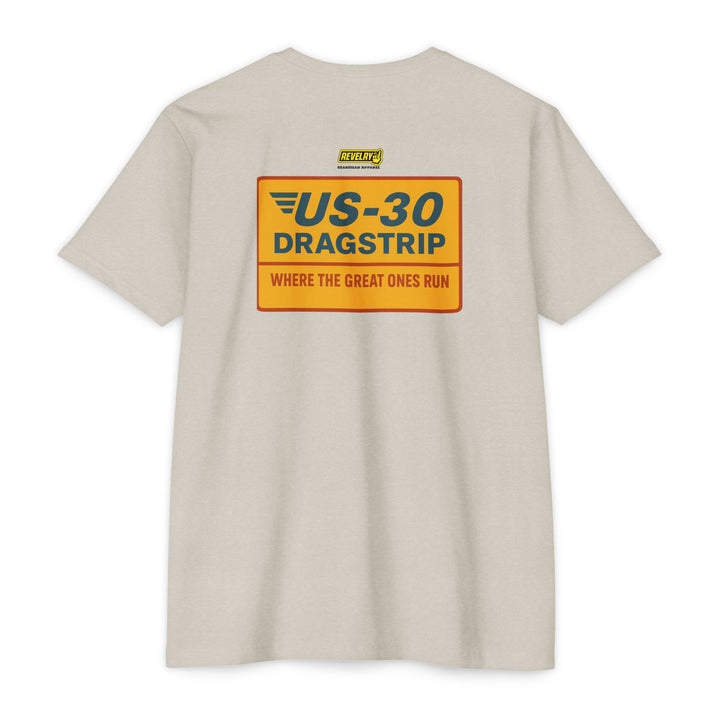 Revelry1 Vintage U.S 30 Dragstrip Jersey T-Shirt [Unisex]