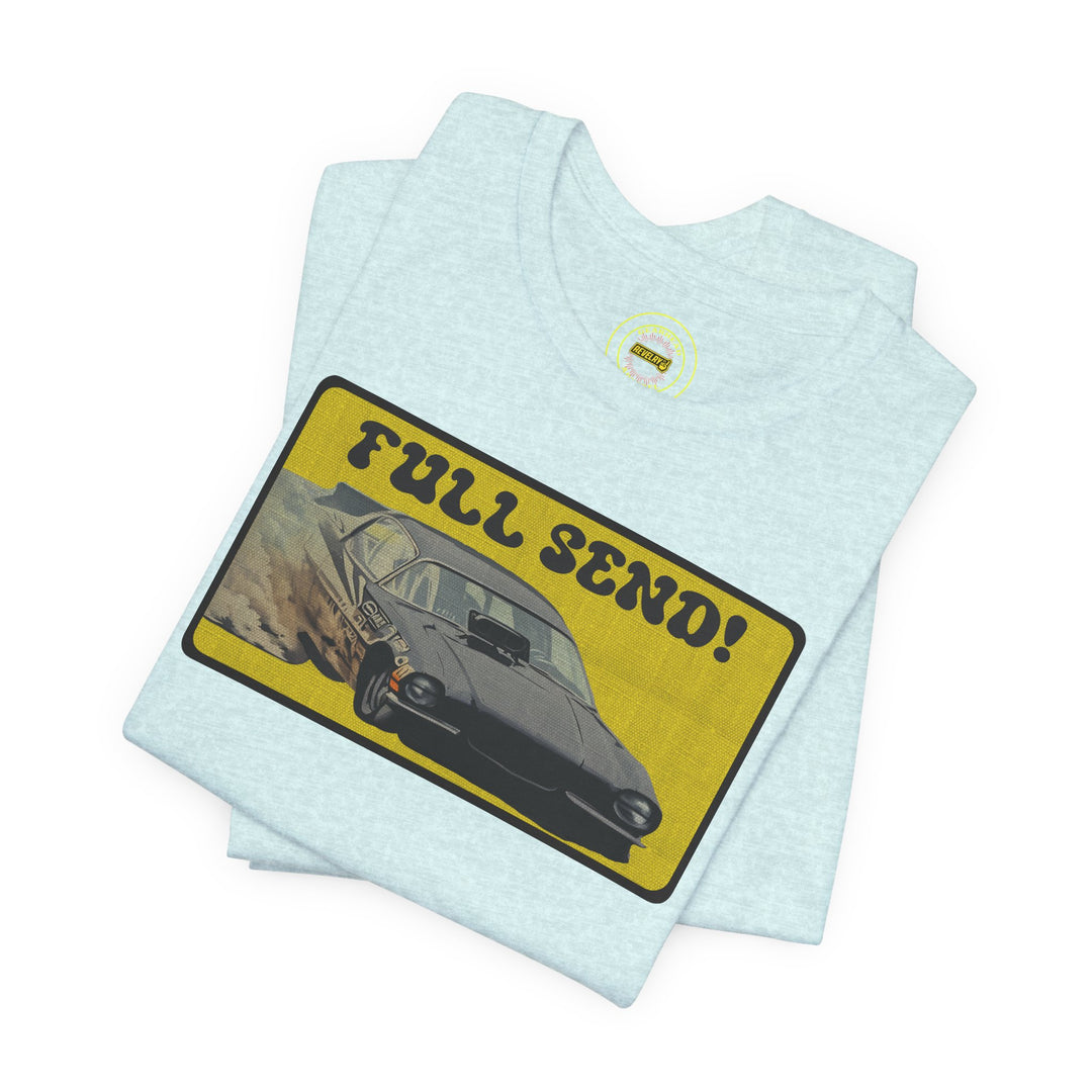 Revelry1 Full Send Funny Car T-Shirt | Vintage Nitro Drag Racing Tee