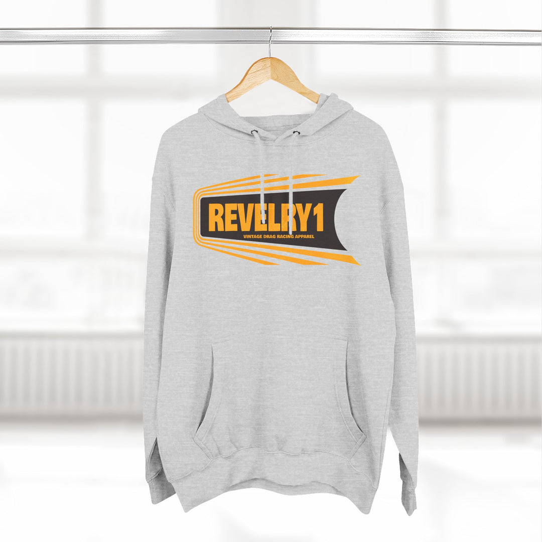 Revelry1 Retro Racing Hoodie — Vintage Speed Graphic Pullover