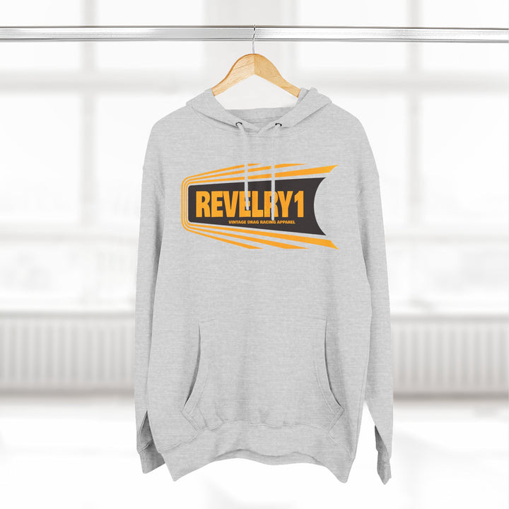 Revelry1 Retro Racing Hoodie — Vintage Speed Graphic Pullover