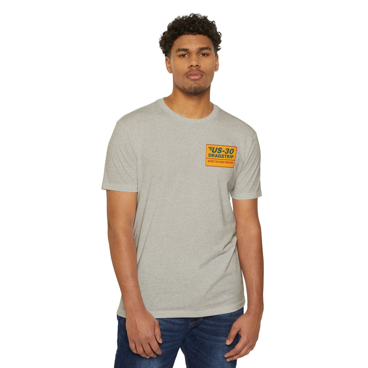 Revelry1 Vintage U.S 30 Dragstrip Jersey T-Shirt [Unisex]