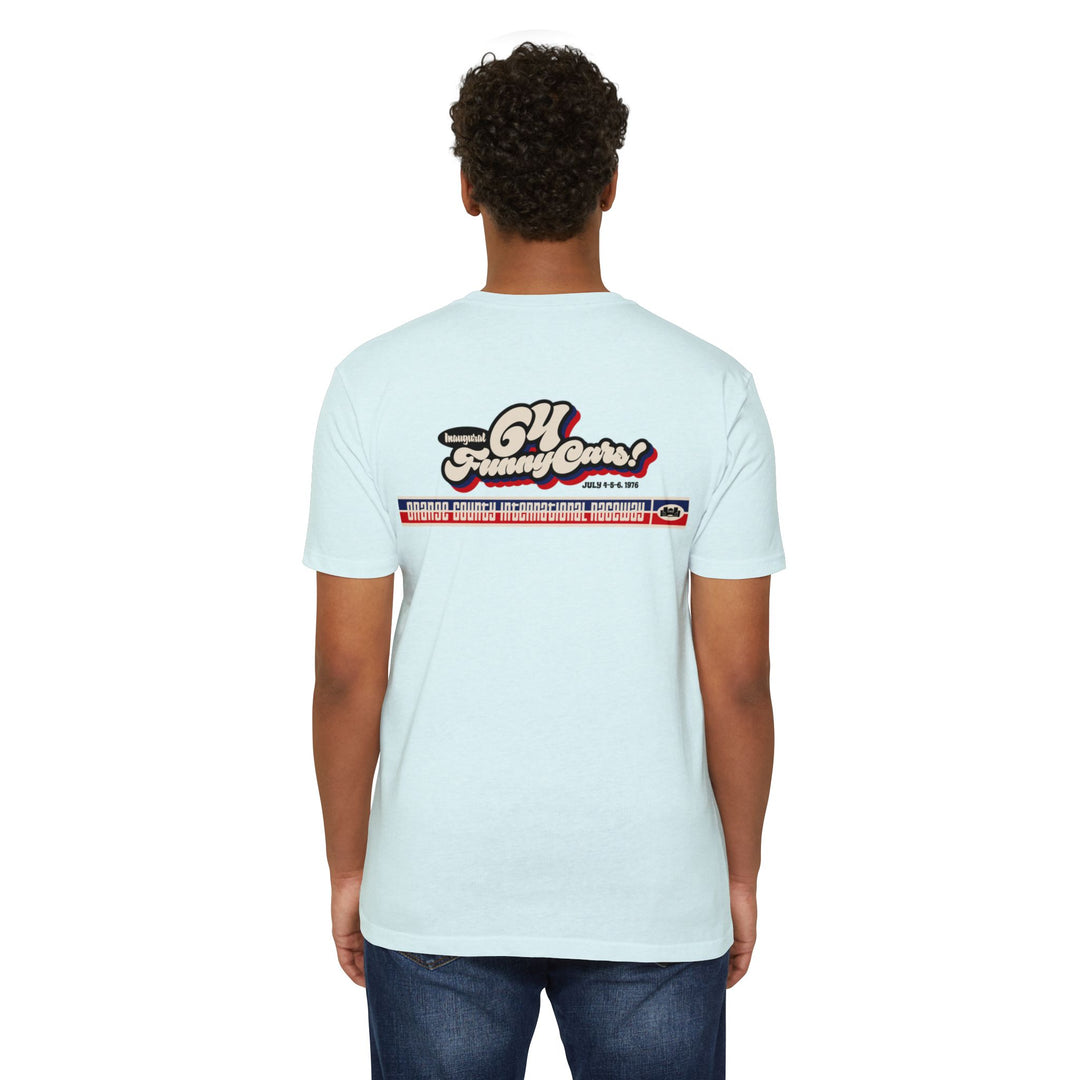 Revelry1 Vintage OCIR 64-Funny Car Race Jersey T-Shirt [Unisex]