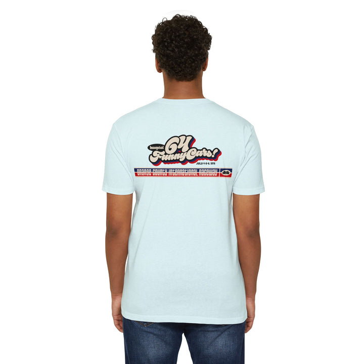 Revelry1 Vintage OCIR 64-Funny Car Race Jersey T-Shirt [Unisex]