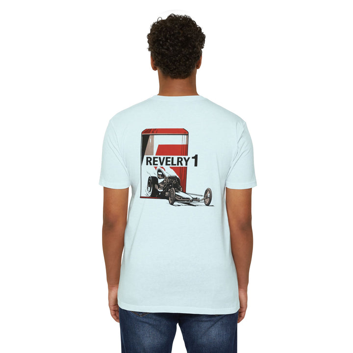Revelry1 Vintage Front Engine Dragster Jersey T-Shirt [Unisex]