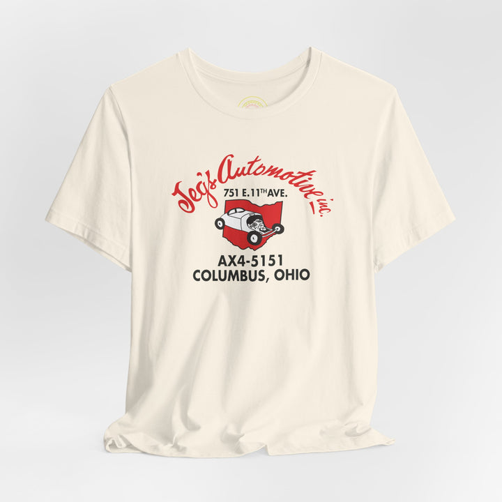 Revelry1 Vintage JEGS “First Sign” T-Shirt – Classic Columbus Racing Heritage Tee
