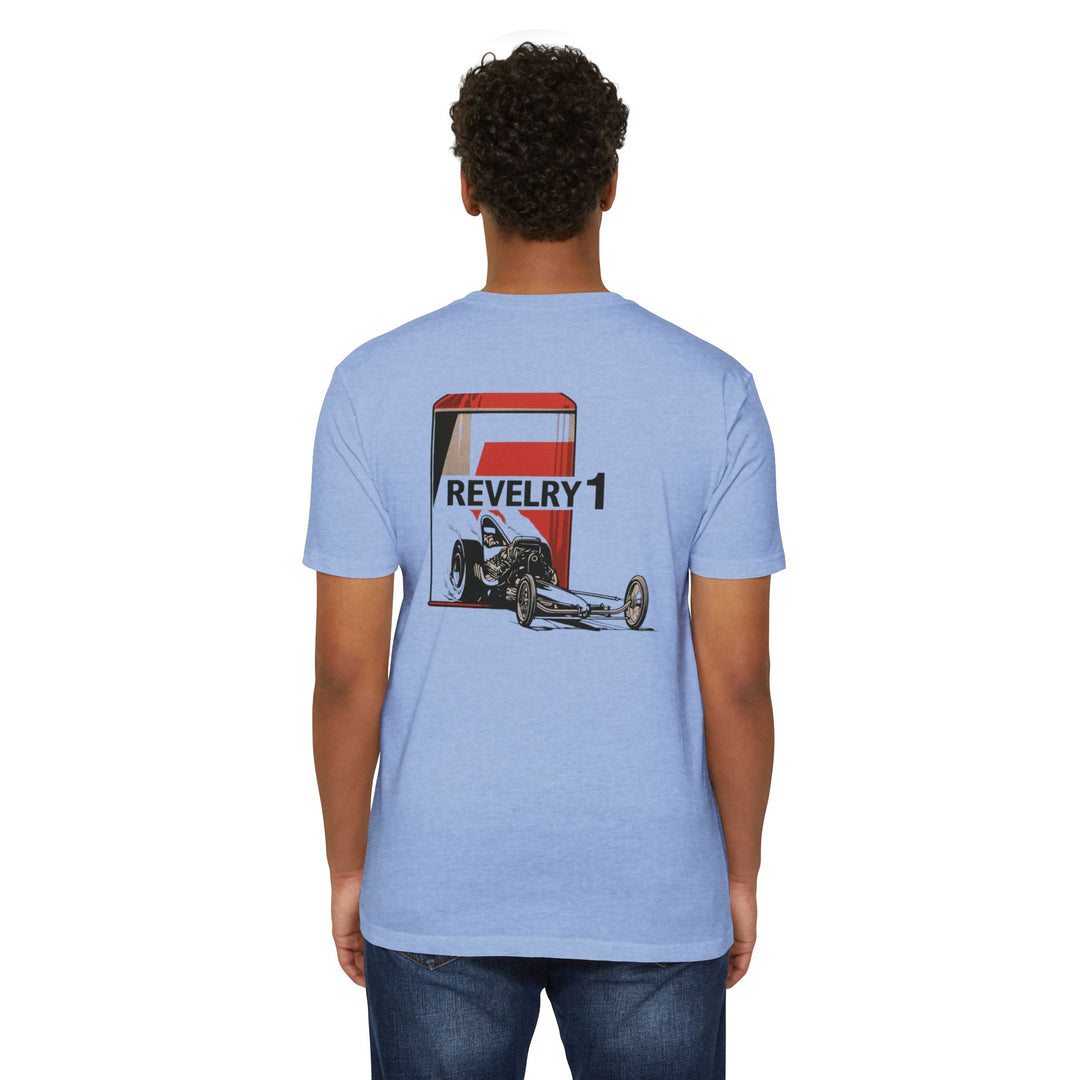 Revelry1 Vintage Front Engine Dragster Jersey T-Shirt [Unisex]
