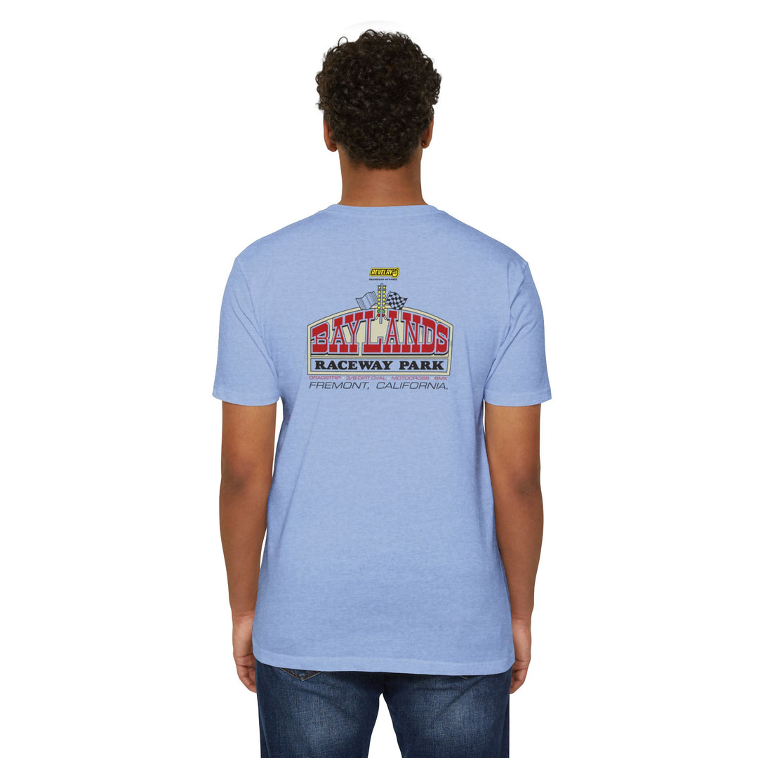 Revelry1 Vintage Baylands Raceway Park Jersey T-Shirt [Unisex]