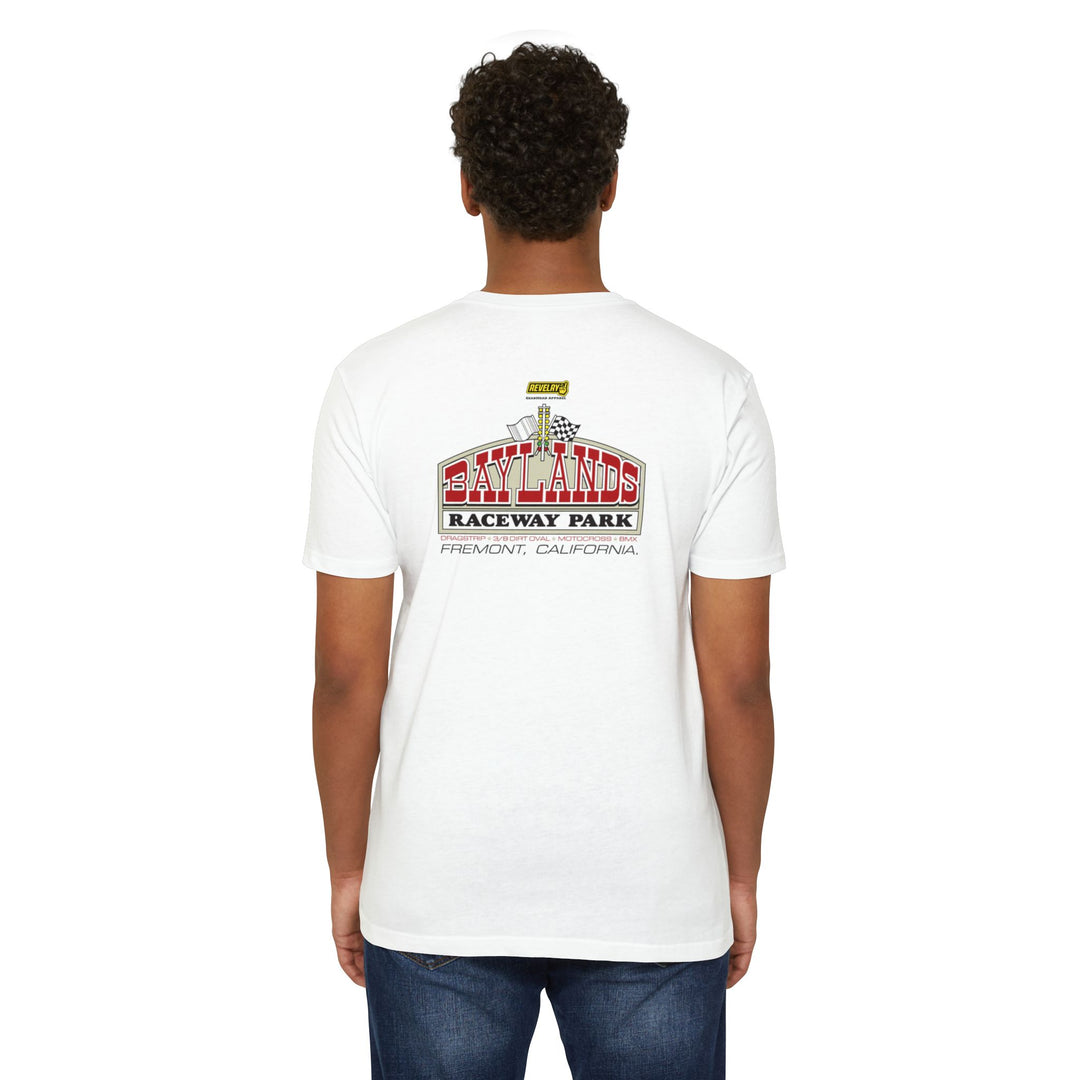 Revelry1 Vintage Baylands Raceway Park Jersey T-Shirt [Unisex]
