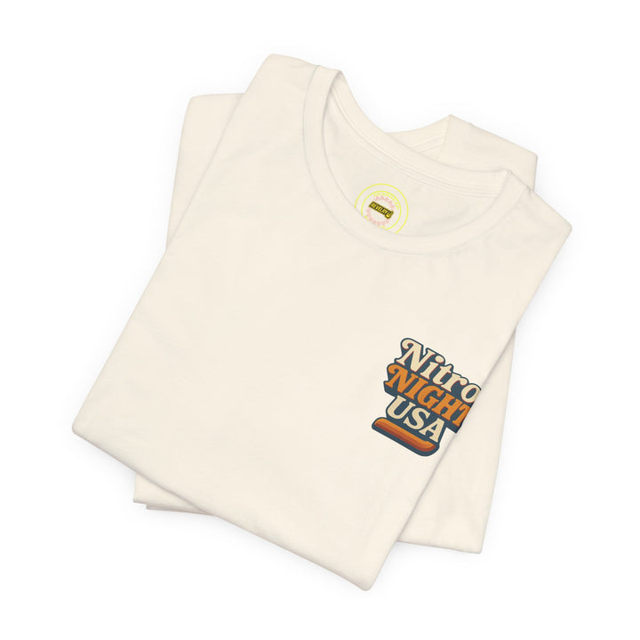 Revelry1 Vintage Funny Car Drag Racing “In the Beams” Jersey T-Shirt