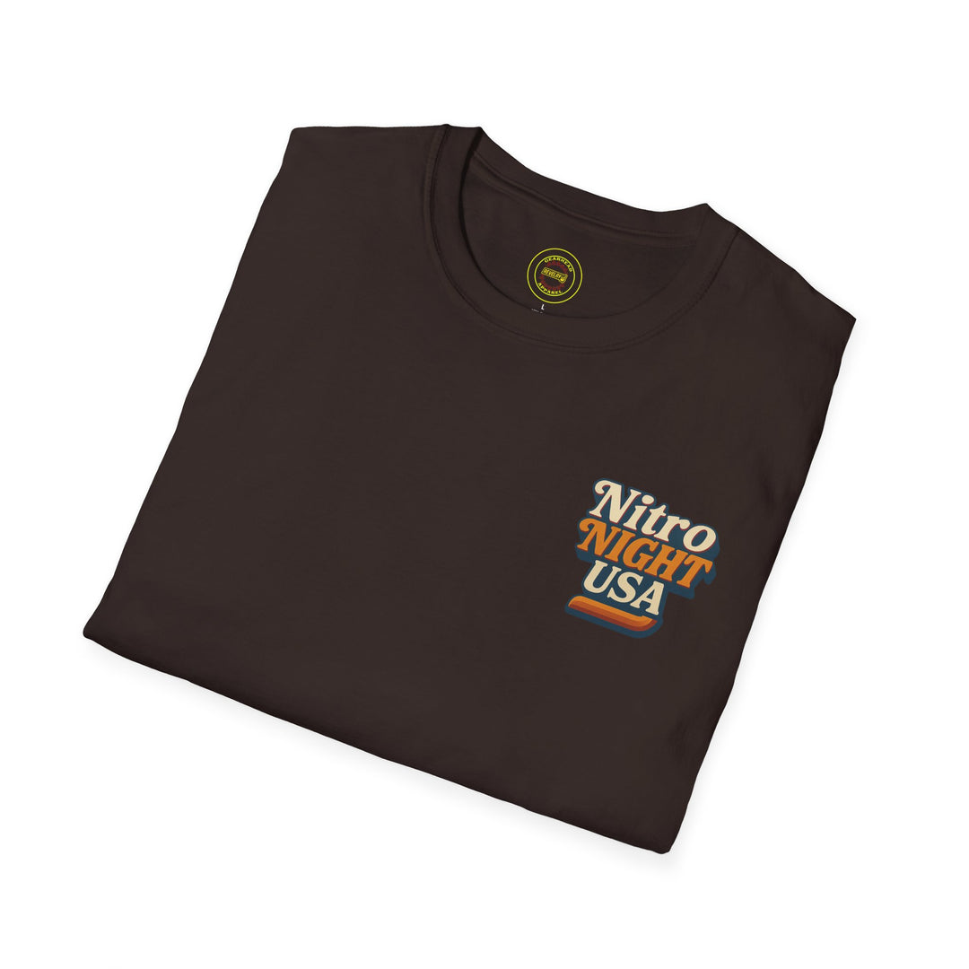 Revelry1 Nitro Night USA Softstyle T-Shirt [Unisex]