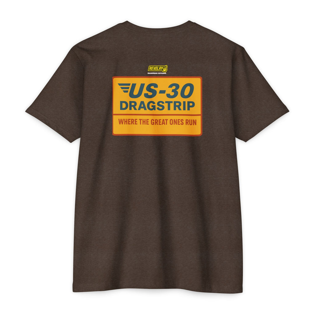 Revelry1 Vintage U.S 30 Dragstrip Jersey T-Shirt [Unisex]