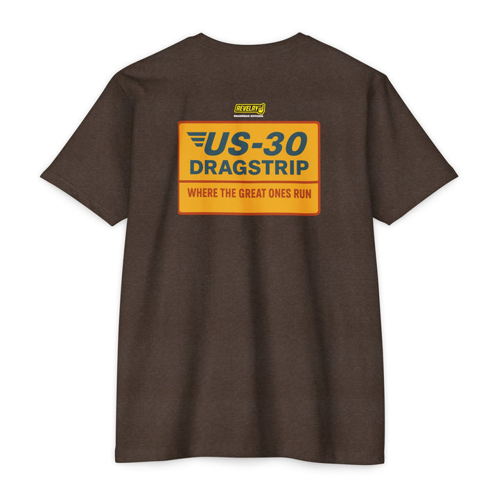 Revelry1 Vintage U.S 30 Dragstrip Jersey T-Shirt [Unisex]