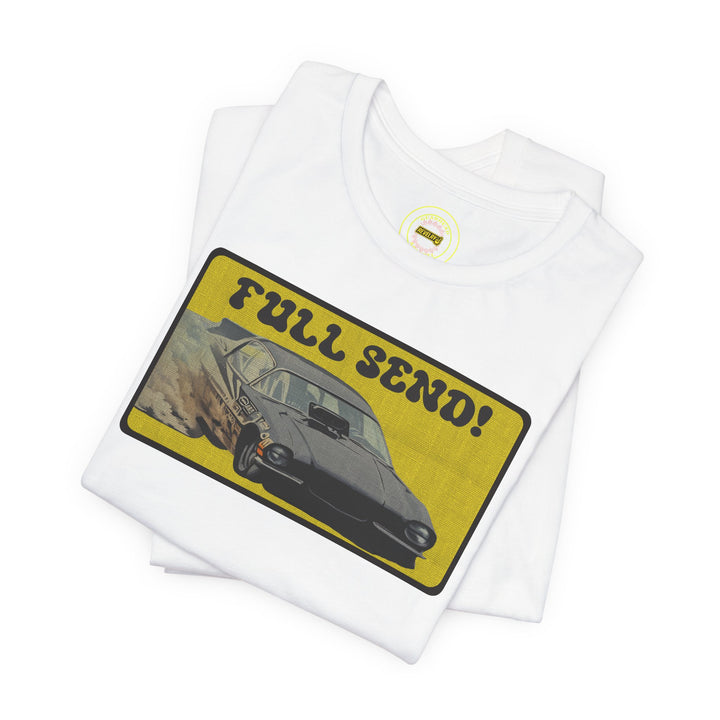 Revelry1 Full Send Funny Car T-Shirt | Vintage Nitro Drag Racing Tee