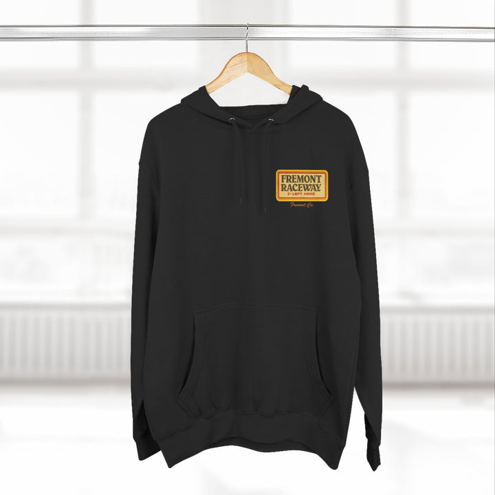 Revelry1 Vintage Fremont Raceway Soft Three-Panel Fleece Hoodie [Unisex]