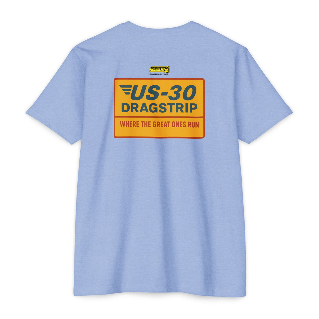 Revelry1 Vintage U.S 30 Dragstrip Jersey T-Shirt [Unisex]