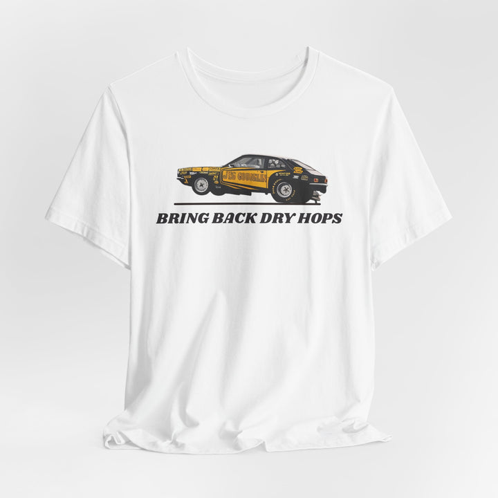 Bring Back Dry Hops Drag Racing T-Shirt – Vintage Motorsport Graphic Tee