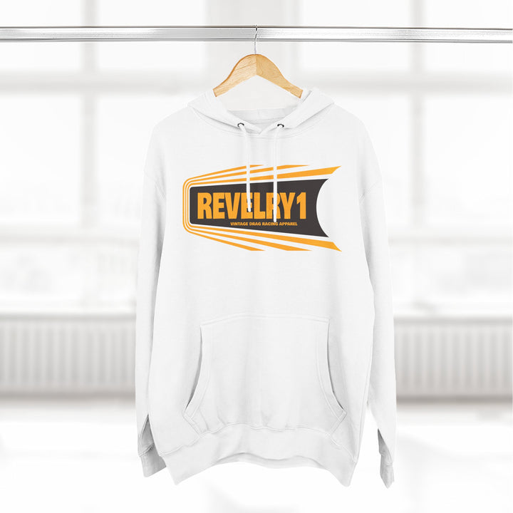 Revelry1 Retro Racing Hoodie — Vintage Speed Graphic Pullover