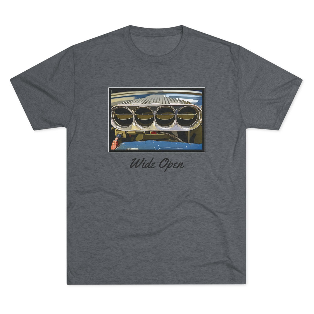 Revelry1 Wide Open Tri-Blend T-Shirt [Unisex]