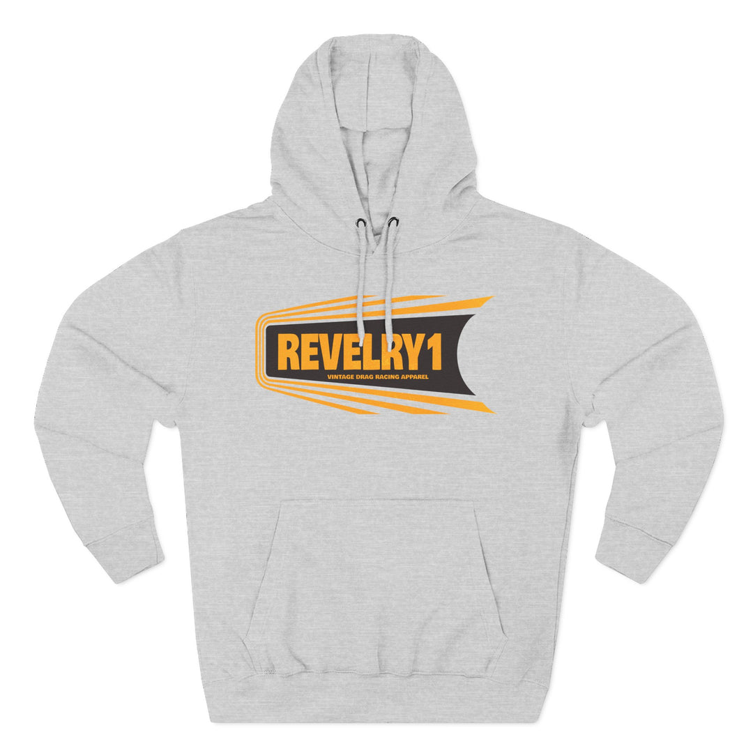 Revelry1 Retro Racing Hoodie — Vintage Speed Graphic Pullover