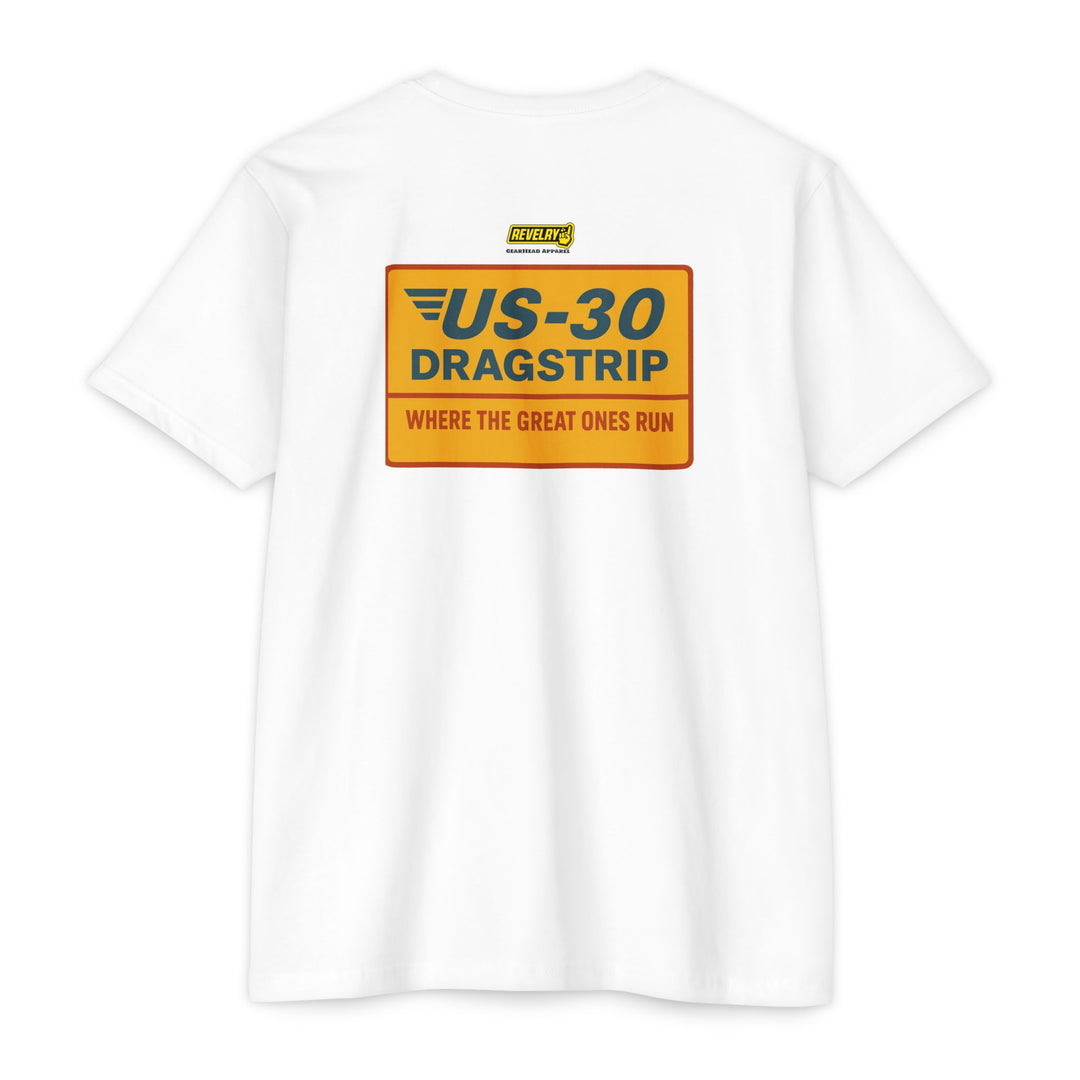 Revelry1 Vintage U.S 30 Dragstrip Jersey T-Shirt [Unisex]