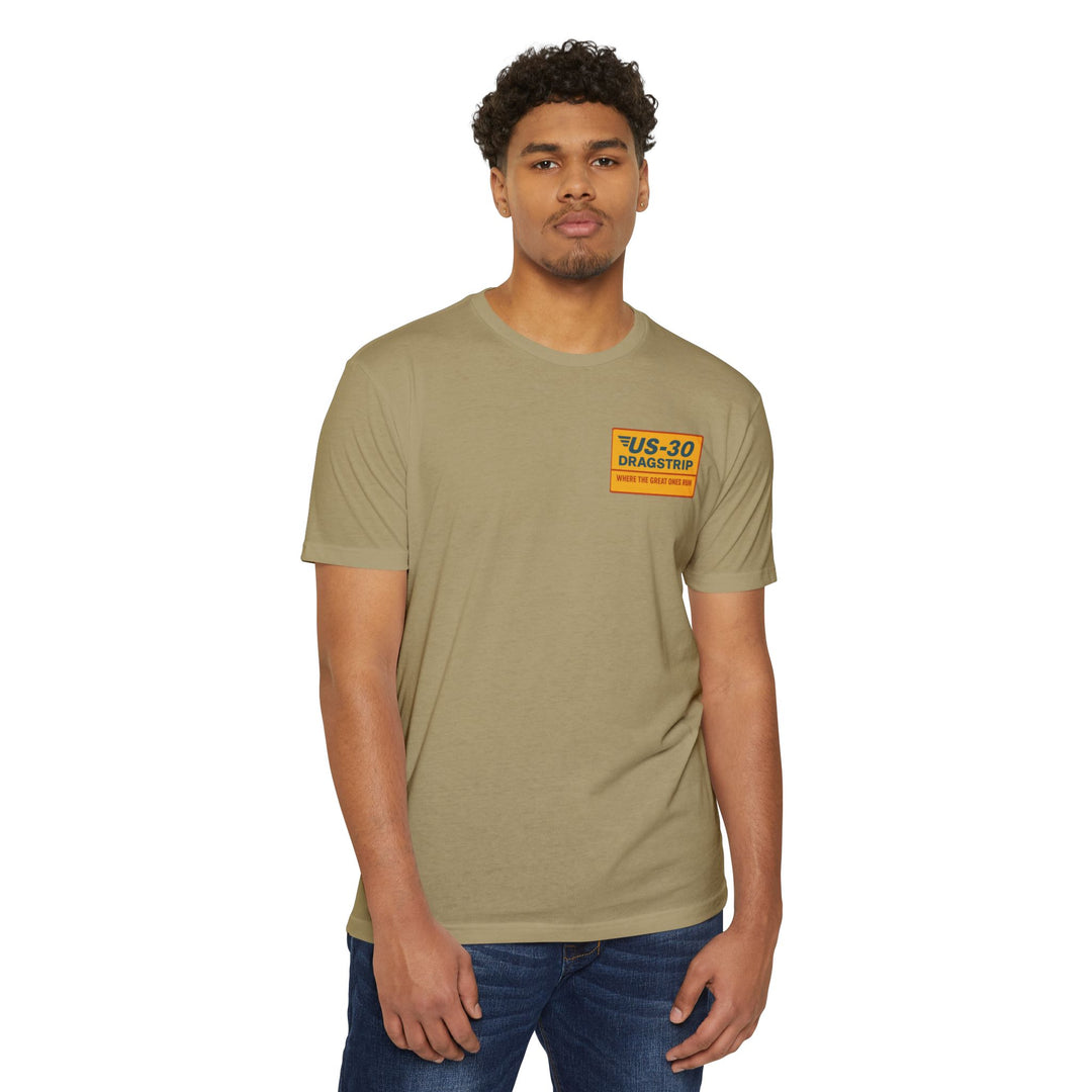 Revelry1 Vintage U.S 30 Dragstrip Jersey T-Shirt [Unisex]