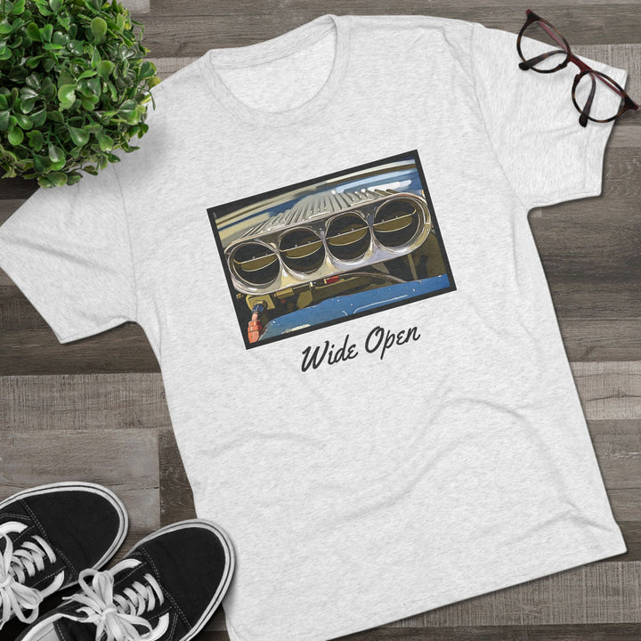 Revelry1 Wide Open Tri-Blend T-Shirt [Unisex]