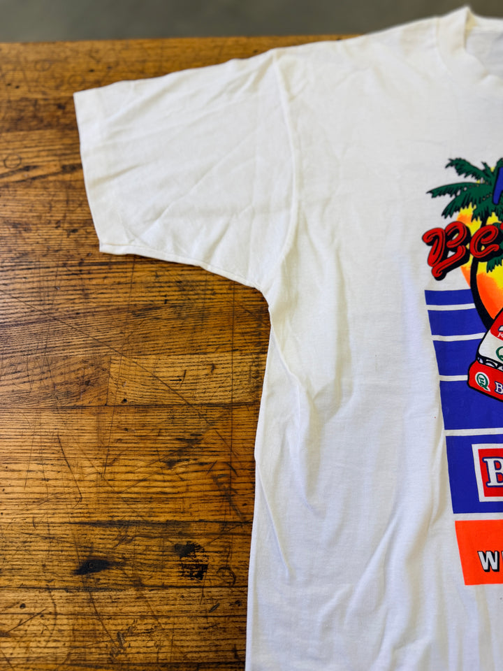 Vintage Kenny Bernstein Budweiser King Funny Car Tee XL Tall